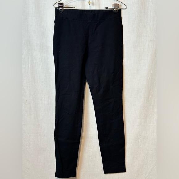 THEORY Stretch Pants - Womens Sz 4 POINTE Pull On - BLACK - Picture 11 of 11